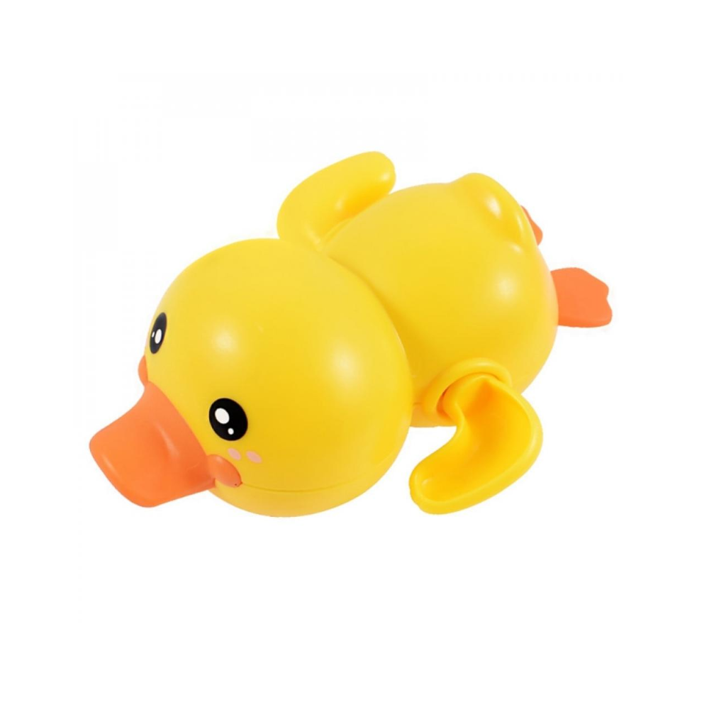 Top Choice Wind-Up Duckling: Exciting Bath Adventure Toy - Perfect for Toddlers & Newborns (Yellow)