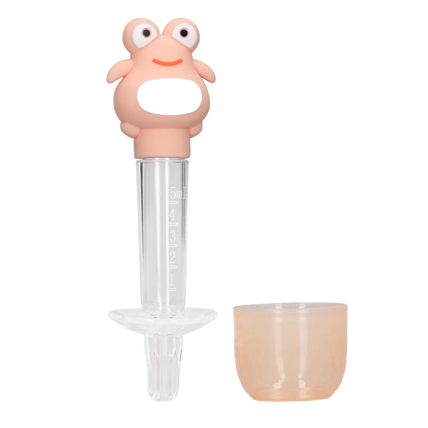 Premium Baby Medicine Dispenser - Gentle Oral Syringe Pacifier, Cute & Safe for Newborns to Toddlers